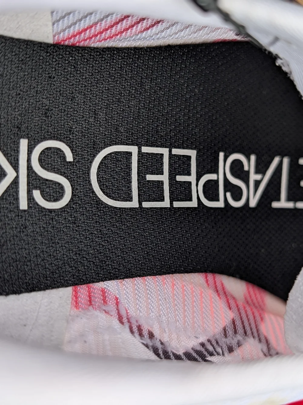 ASICS Metaspeed Sky+ White Performance Red Size Men's 7.5 / Women's 9 - Picture 12 of 14